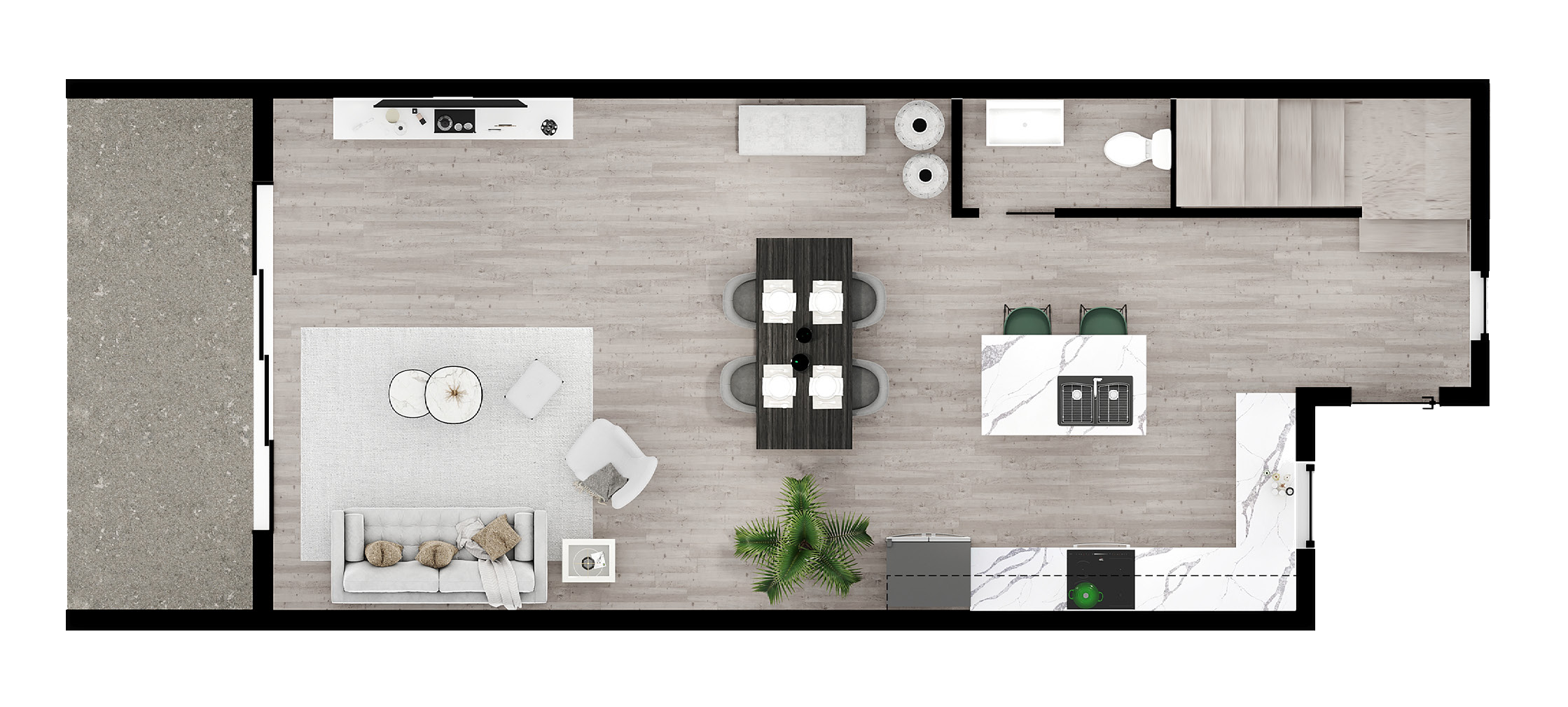 2 BEDROOM UNIT