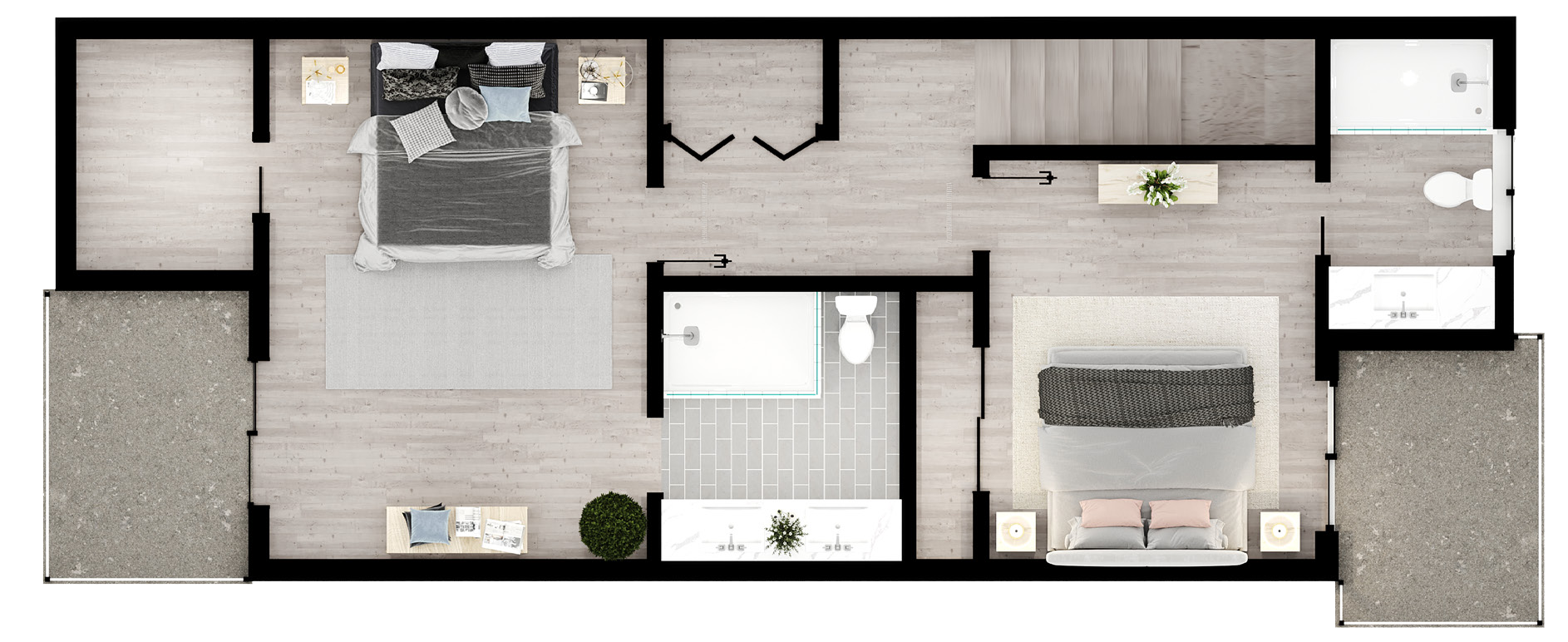 3 BEDROOM UNIT