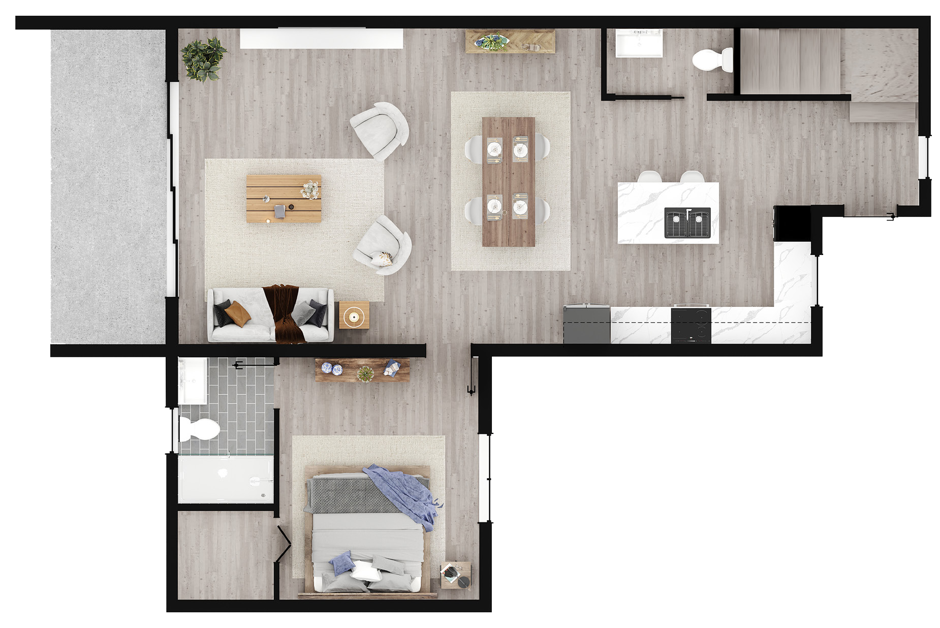 3 BEDROOM UNIT