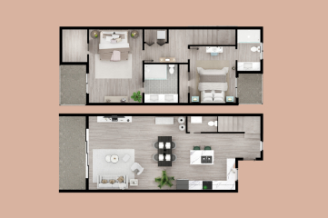 2 BEDROOM UNIT